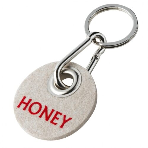 Honey - Rondo Schlüsselanhänger Filz