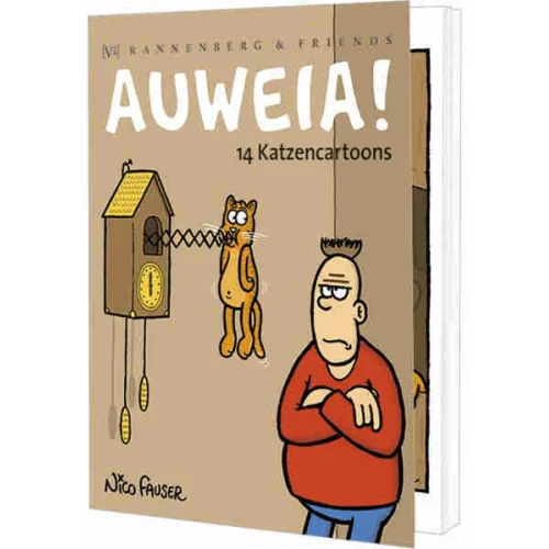 Auweia - Postkartenbuch