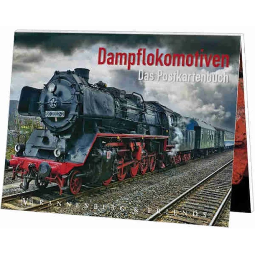 Dampflokomotiven - Postkartenbuch