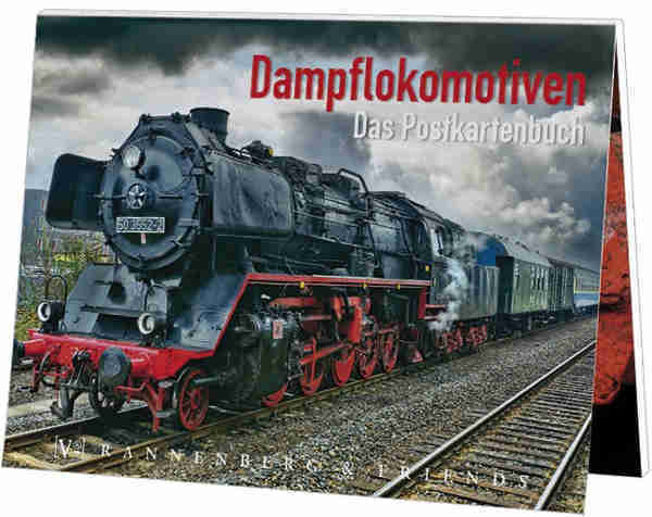 Dampflokomotiven - Postkartenbuch